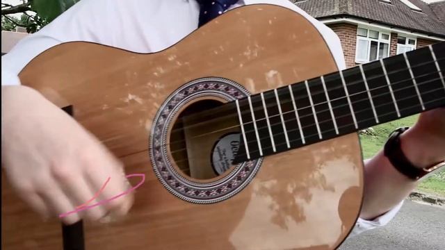 After Effects drawing guitar смотреть онлайн