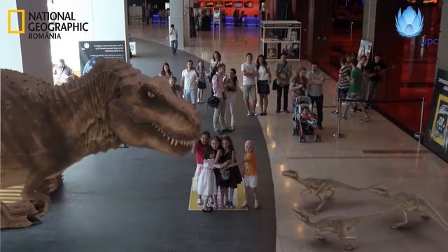National Geographic рекламируется с помощью дополненной реальности смотреть онлайн