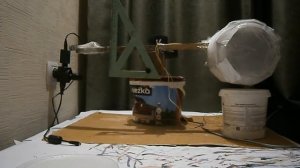 Антигравитационный  двигатель, безопорный, инерциоид не работает без опоры.antigravity engine #1