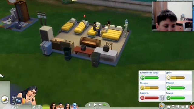 The Sims 4 # 1 . Бомжи . смотреть онлайн
