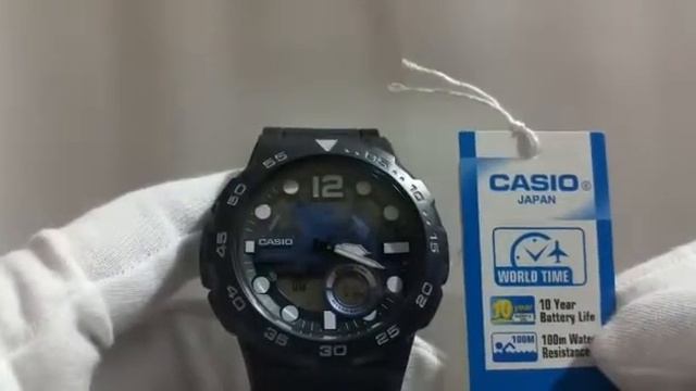 Casio AEQ-100W-2AV смотреть онлайн