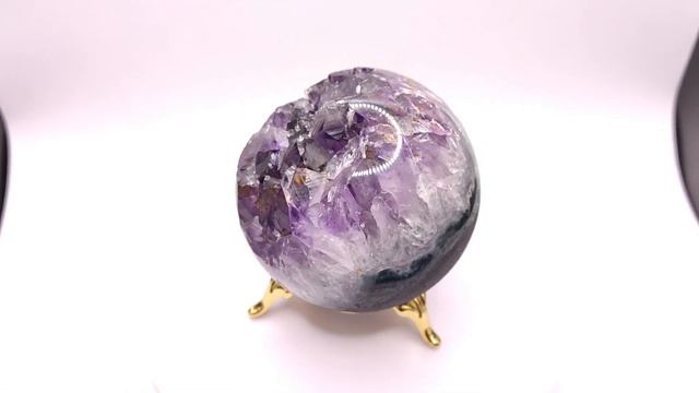 Шар с друзой, Аметист (Бразилия), 415 г смотреть онлайн