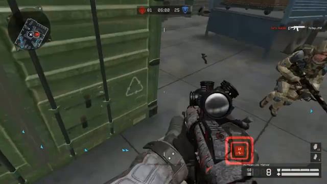 Игра Командный бой карта ангар 2.0 Warface #1 смотреть онлайн
