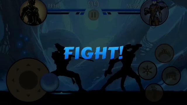 Играем в shadow fight 2 тень vs мей смотреть онлайн
