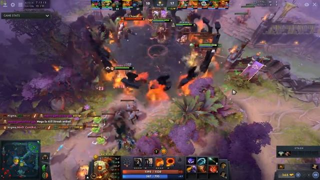 Most broken hero of 7.28a - w33 dominating the game with Batrider - 7.28a Dota 2 смотреть онлайн