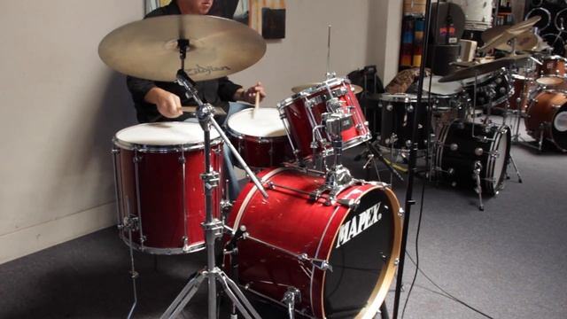Used Mapex Saturn Pro Drum Set 22