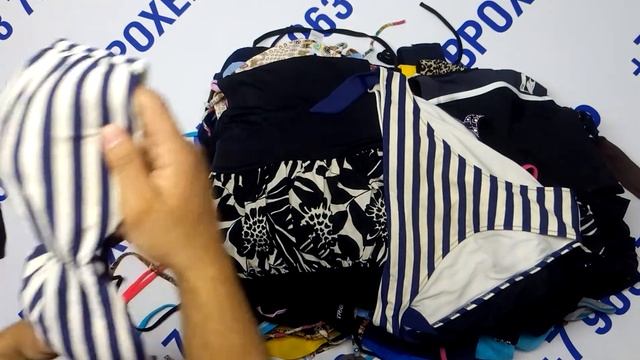 Мешок № 3156. Купальники микс крем Австрия арт.3038 вес 11,9кг. Кол-во 105шт. смотреть онлайн