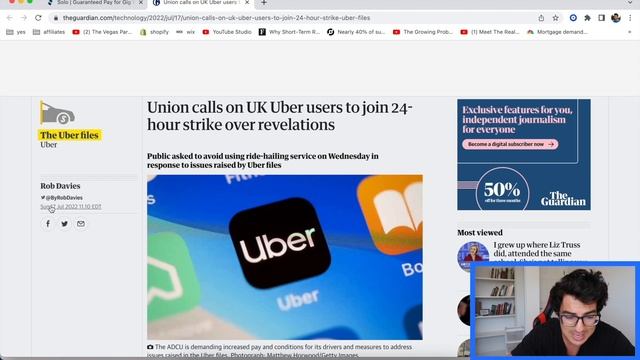BREAKING: Uber & Lyft Drivers On NATIONWIDE Strike For MORE PAY! смотреть онлайн