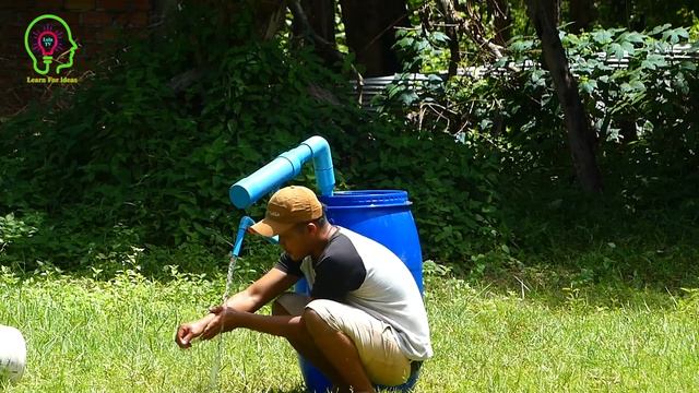 I Turn PVC Pipe Into A Water Pump No Need Electric Power Easy Way Life Hacked At Farm