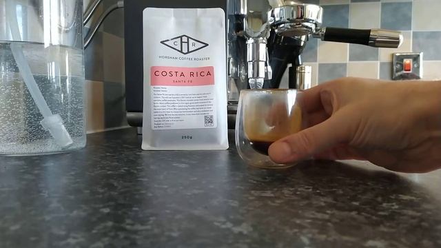 Espresso Review #21 Horsham Coffee Roasters Costa Rica Geisha On ECM Puristika - Good Value Geisha?