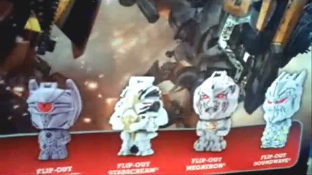 Burger King Kids Meal Transformers DOTM Flip-Out Toys Preview смотреть онлайн