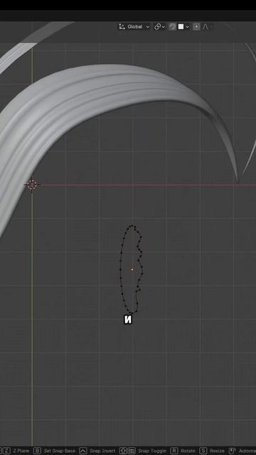 Как сделать сложную прядь в Blender смотреть онлайн