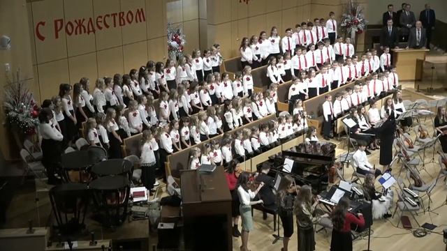В хлеву родился Младенец Божий- детский хор смотреть онлайн