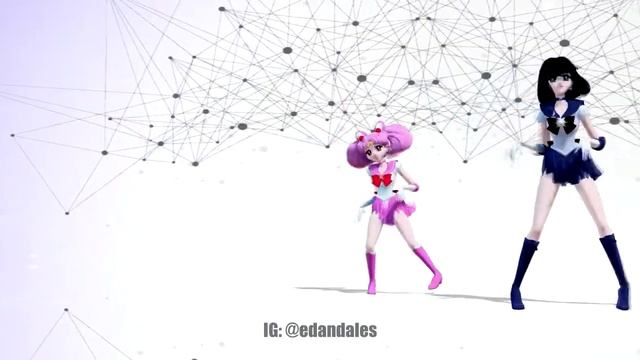 Sailor Saturn X Sailor Chibimoon Dance-Off смотреть онлайн