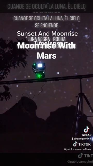 Sun set & Moonrise With Mars смотреть онлайн