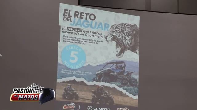 Pasión por las Motos, Presentación 4x4 Reto Jaguar смотреть онлайн