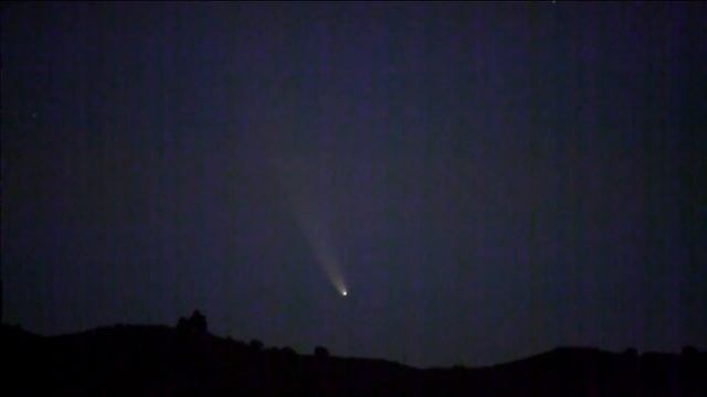 El Cometa 2020 F3 (NEOWISE) Se Eleva Desde El Horizonte, En Vélez Málaga