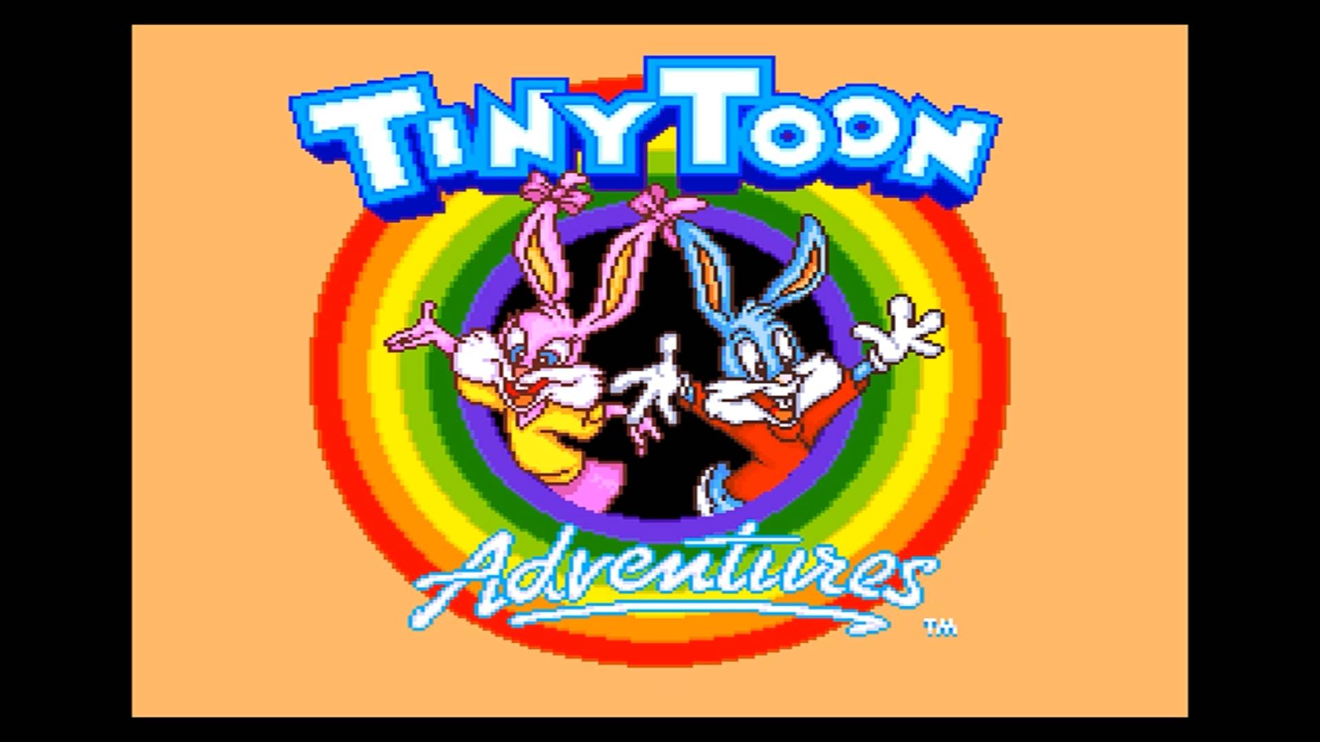 Прохождение игры : Tiny Toon Adventures - Buster's Hidden Treasure . Приключения мультяшек . SEGA смотреть онлайн