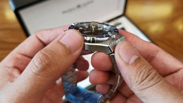 [Combo 2 Bộ Dây] Maurice Lacroix Aikon Venturer Diver 43mm AI6058-SS002-430-1 | ICS Authentic