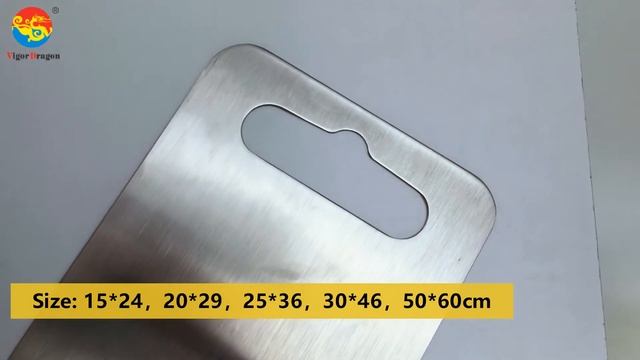 304 Double Sided Stainless Steel Cutting Chopping Board смотреть онлайн
