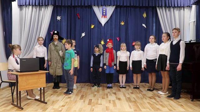 "Космос близкий и далёкий" - СШ №1 г.Сухиничи смотреть онлайн