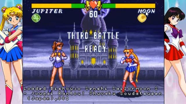 Bishoujo Senshi Sailor Moon S (SNES) - Episode 3 - Fighting Sailor Moon смотреть онлайн