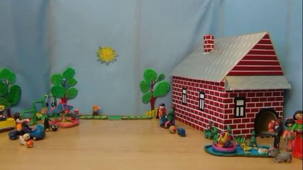 Пластилиновый мультфильм "Росточек Софии"