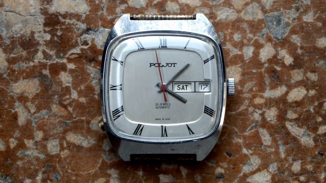 Poljot (Полёт) 23 Jewels USSR Mechanical Automatic Watch.