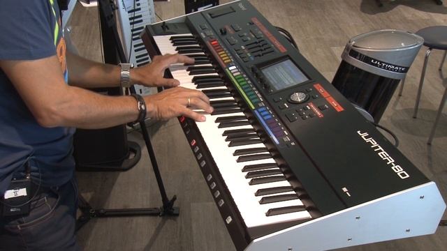 Roland Jupiter-80 - Live-Demo und Workshop [Teil 1] смотреть онлайн