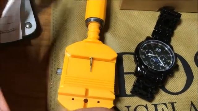 BOS Men's 8008G Chronograph Watch Review смотреть онлайн