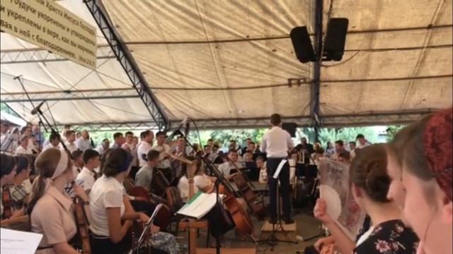 Закат обагрился кровавой зарею. Духовой оркестр смотреть онлайн