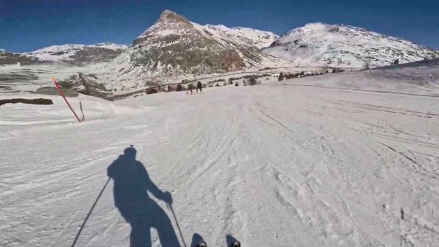 Sankt Moritz Diavolezza Ski Swiss alps 4K смотреть онлайн