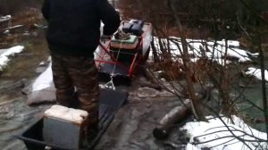 мотособака 9л.с. центробежное сцепление.