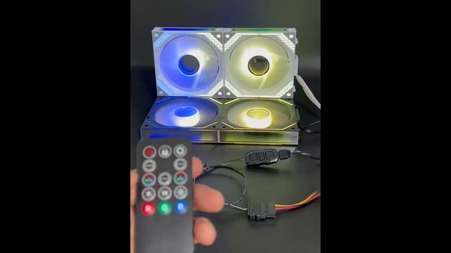 ARGB Controller Kit for PC RGB Case Fans, ARGB Splitter, SATA Power RGB Fan Controlle смотреть онлайн
