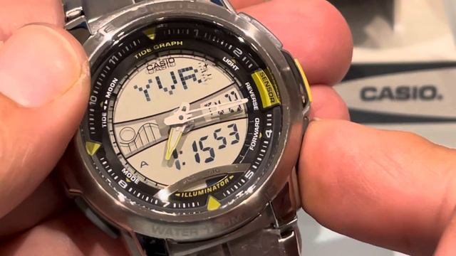 The Casio AQF-100 packed with every feature you could want смотреть онлайн