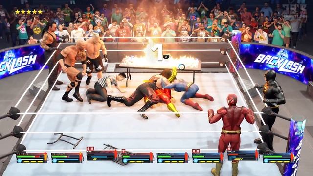 WWE vs. DC Superheroes: Batman Superman Shazam Flash | WWE 2K23 | Ultra Graphics [RTX 4090] 4K 60FP смотреть онлайн