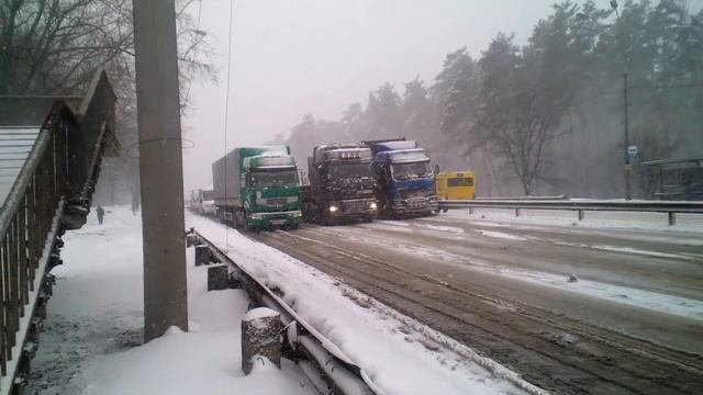 Пробка в Киеве. 22.03.2013 смотреть онлайн