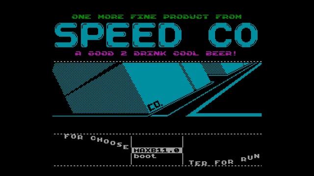MAXBOOT 11.0 boot - Maxsoft / Speed Company [#zx spectrum AY Music Demo] смотреть онлайн