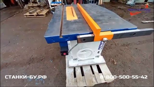 Круглопильный станок Ц6 б/у после ремонта в Компании НЕВАСТАНКОМАШ смотреть онлайн