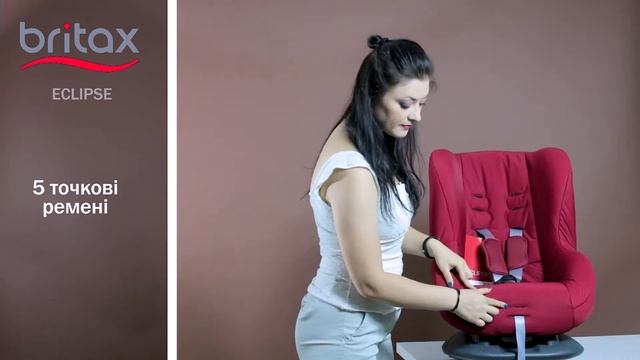 Дитяче автокрісло Britax Romer Eclipse (брітакс ромер екліпс) огляд смотреть онлайн