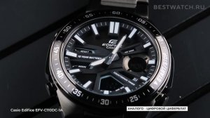 Обзор часы Casio Edifice EFV-C110 - купить на Bestwatch.ru