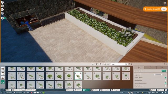 Planet Zoo - Rooftop Pool And Hotel - Pronghorn Antelope - Kahuna Park EP06