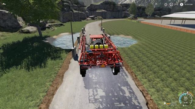 CaseIH Trident Sprayer for Farming Simulator 19 смотреть онлайн