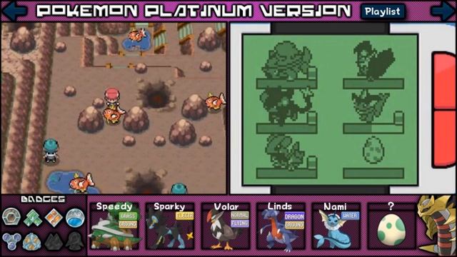 Let's Play Pokemon: Platinum - Part 24 - Lake Valor & Commander Saturn смотреть онлайн