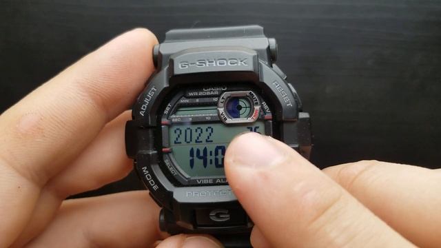 Gshock GD 350 - Setting Time And Date