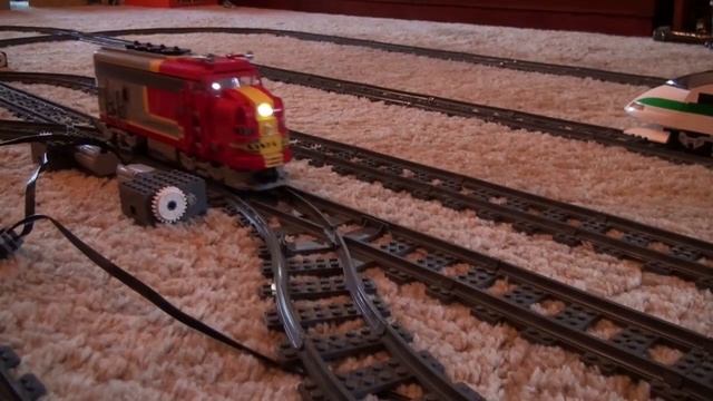 Sbrick and Ipad using Bluetooth Remote control LEGO trains 10020,10133,10157 and Custom смотреть онлайн