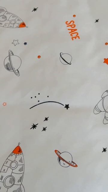 Комплект детского белья "Космос" смотреть онлайн