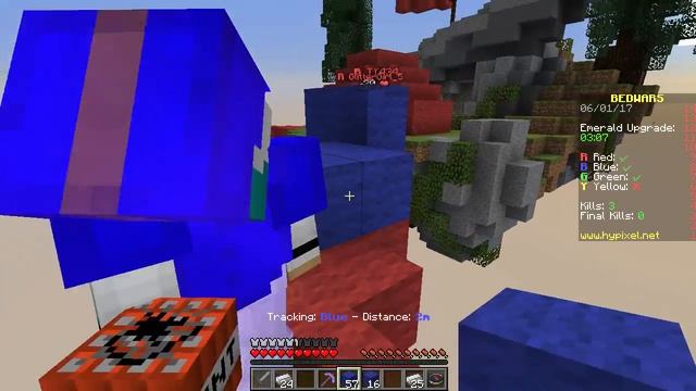 Minecraft Bed Wars #34 - MARCY SPACCA I PONTI w/ Marcy Charlie ANNA смотреть онлайн