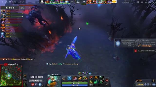 DOTA 2 FULLGAME - Gyrocopter 26 Kill by flyfly смотреть онлайн