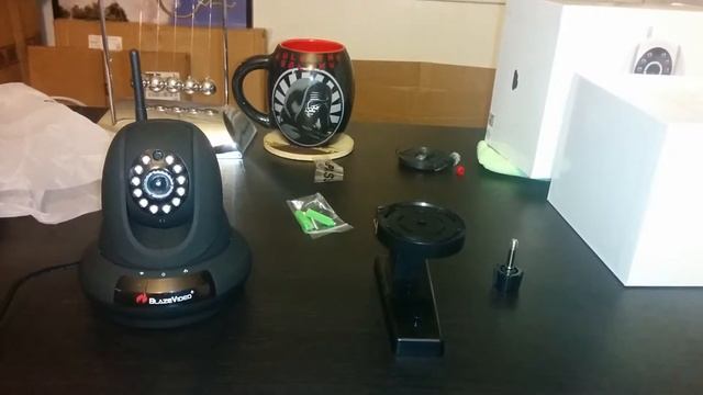 BlazeVideo wireless WiFi 720p IP network pan/tilt cloud camera смотреть онлайн